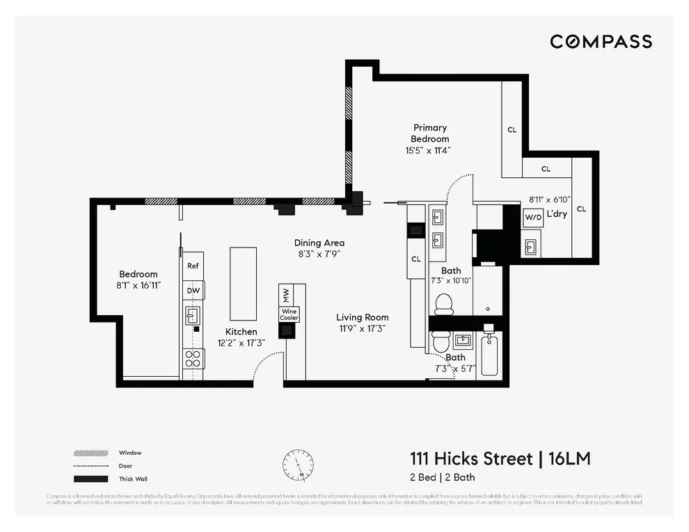 Unit for sale at 111 Hicks Street, Brooklyn, NY 11201