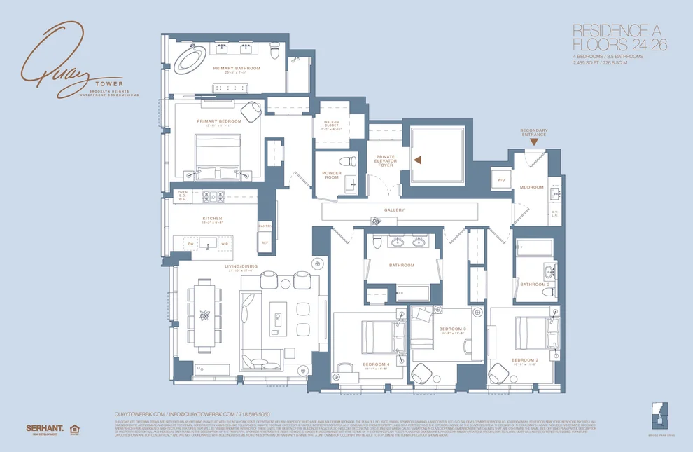 Unit for sale at 50 BRIDGE PARK Drive, Brooklyn, NY 11201