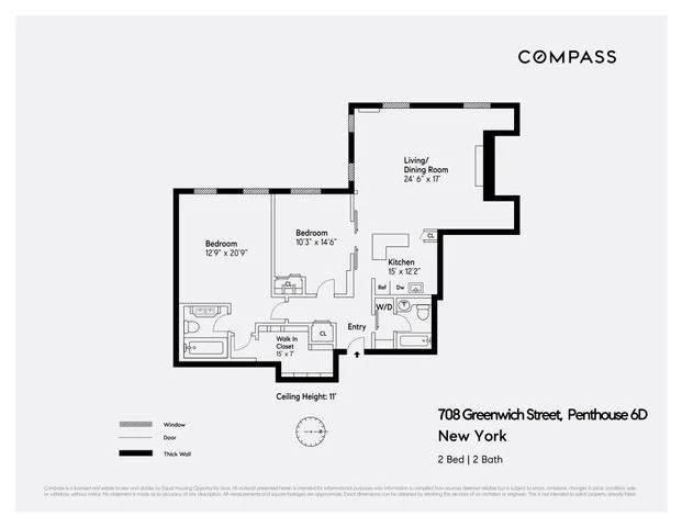 Unit for sale at 708 Greenwich Street, Manhattan, NY 10014