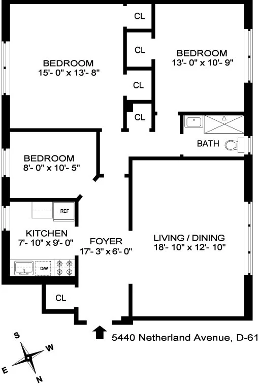 Unit for sale at 5440 NETHERLAND Avenue, Bronx, NY 10471