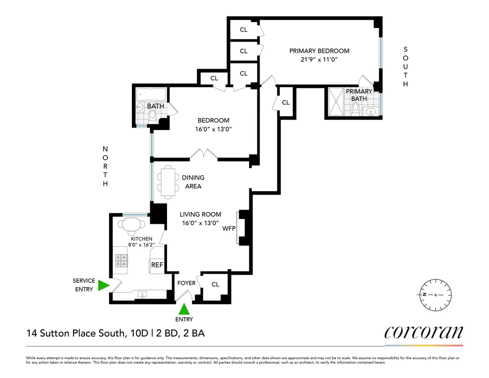 Unit for sale at 14 SUTTON Place S, Manhattan, NY 10022