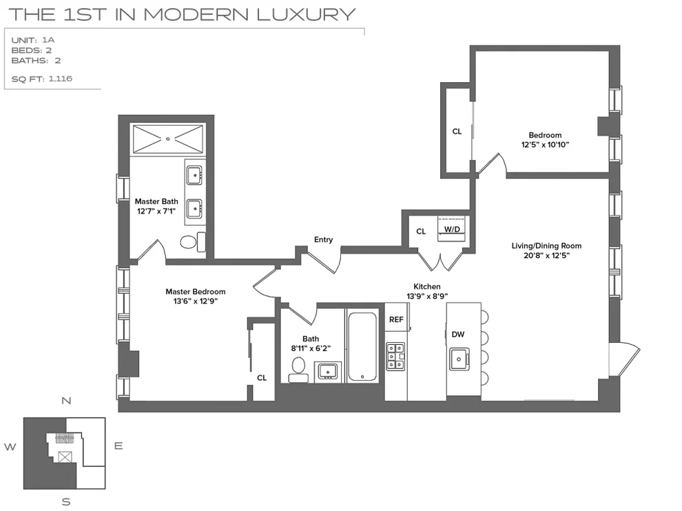 Unit for sale at 190 S 1st Street, Brooklyn, NY 11211
