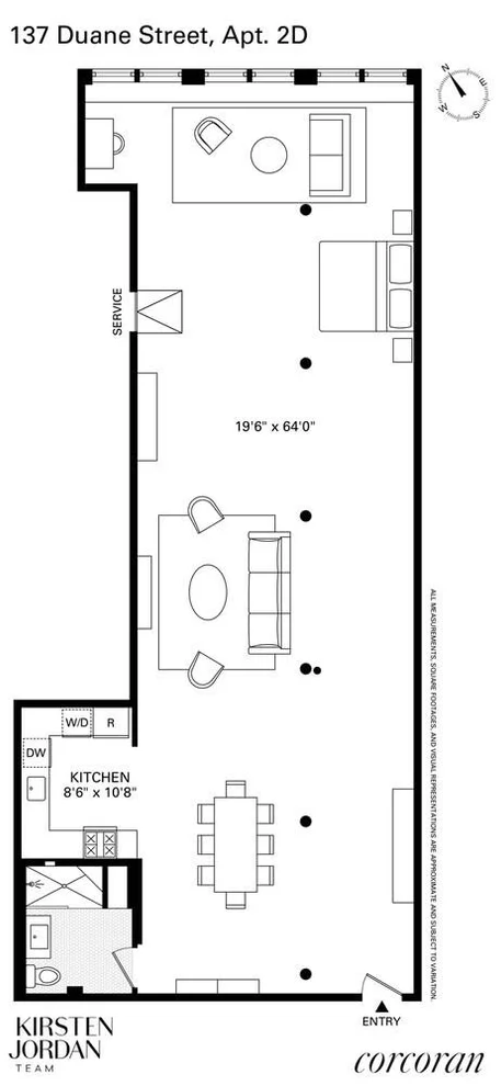 Unit for sale at 137 DUANE Street, Manhattan, NY 10013