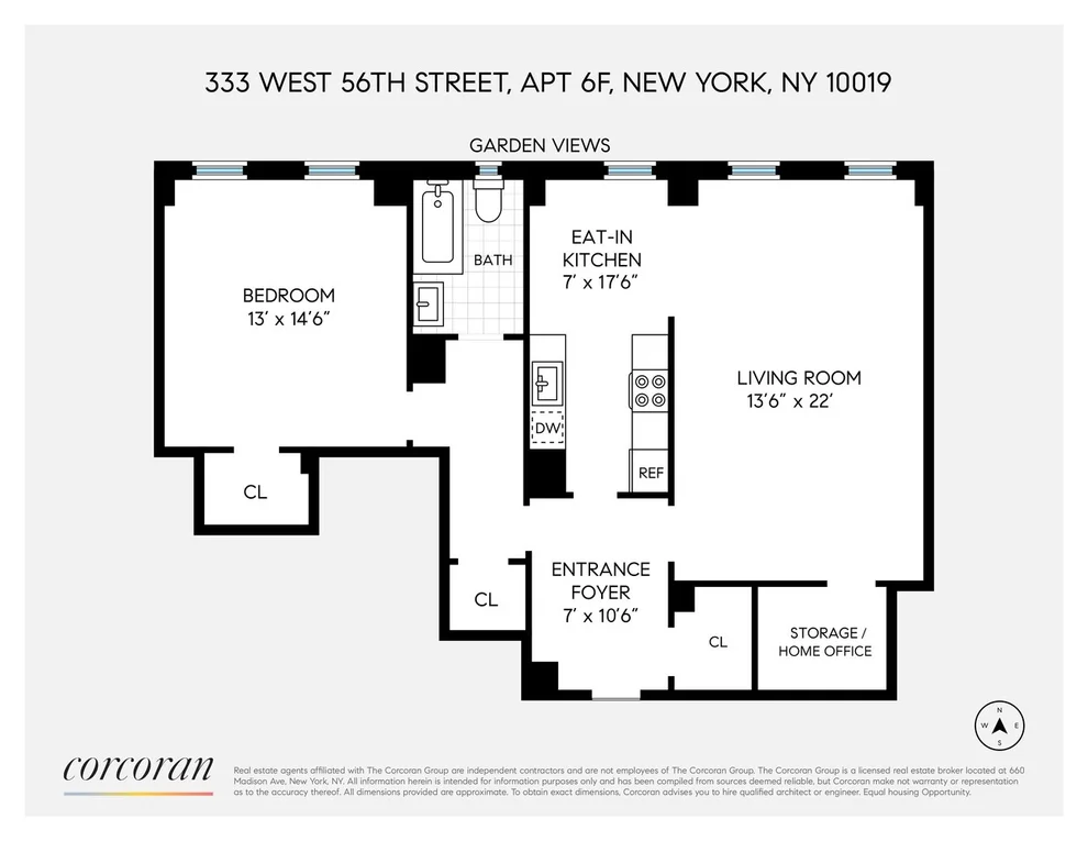 Unit for sale at 333 W 56TH Street, Manhattan, NY 10019