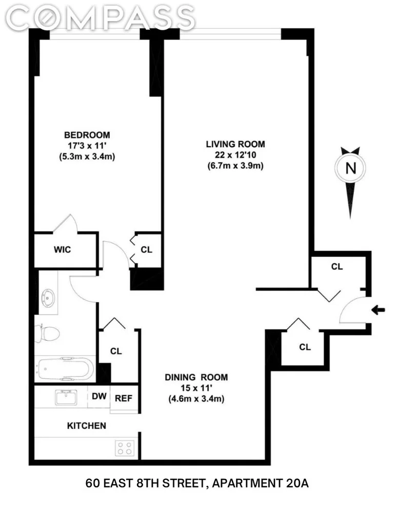 Unit for sale at 60 E 8th Street, Manhattan, NY 10003
