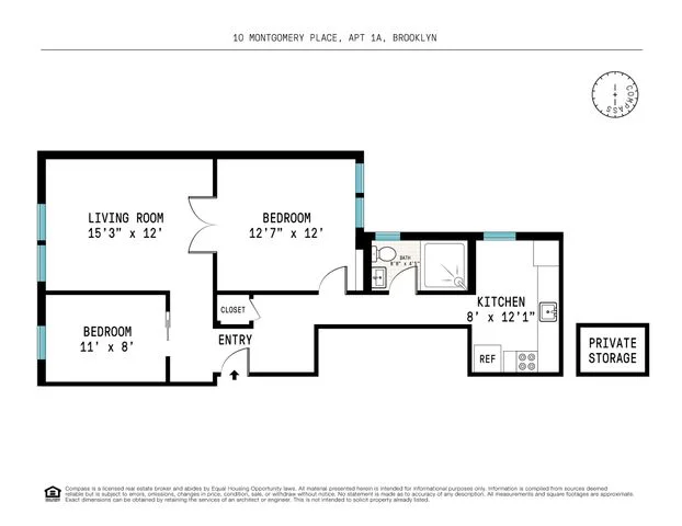 Unit for sale at 10 Montgomery Place, Brooklyn, NY 11215