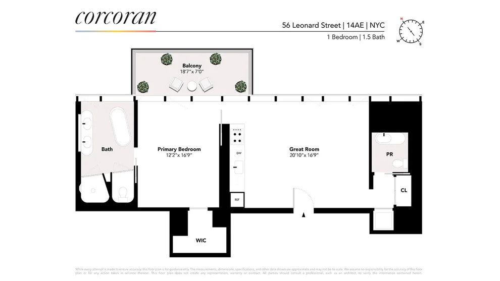 Unit for sale at 56 LEONARD Street, Manhattan, NY 10013