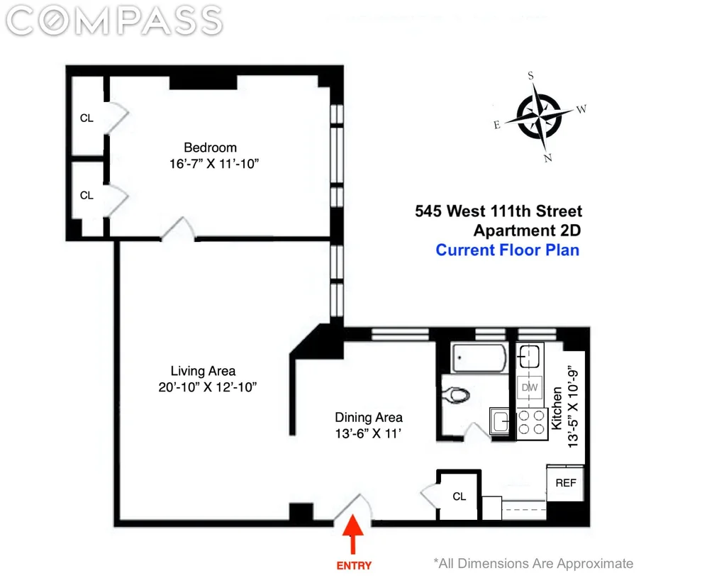 Unit for sale at 545 W 111th Street, Manhattan, NY 10025