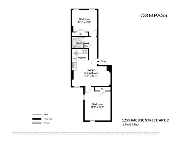 Unit for sale at 1255 Pacific Street, Brooklyn, NY 11216
