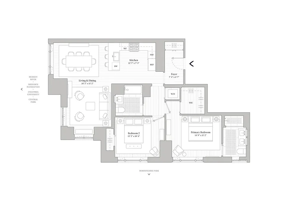 Unit for sale at 100 Claremont Avenue, Manhattan, NY 10027