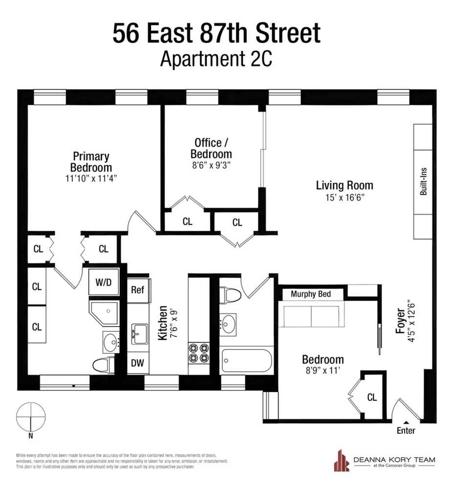 Unit for sale at 56 E 87TH Street, Manhattan, NY 10128