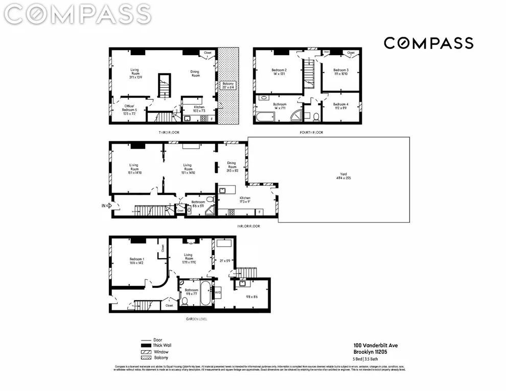 Unit for sale at 100 Vanderbilt Avenue, Brooklyn, NY 11205
