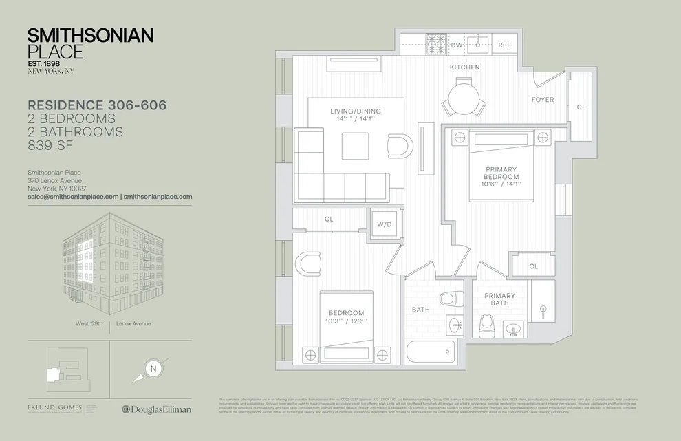Unit for sale at 370 LENOX Avenue, Manhattan, NY 10027