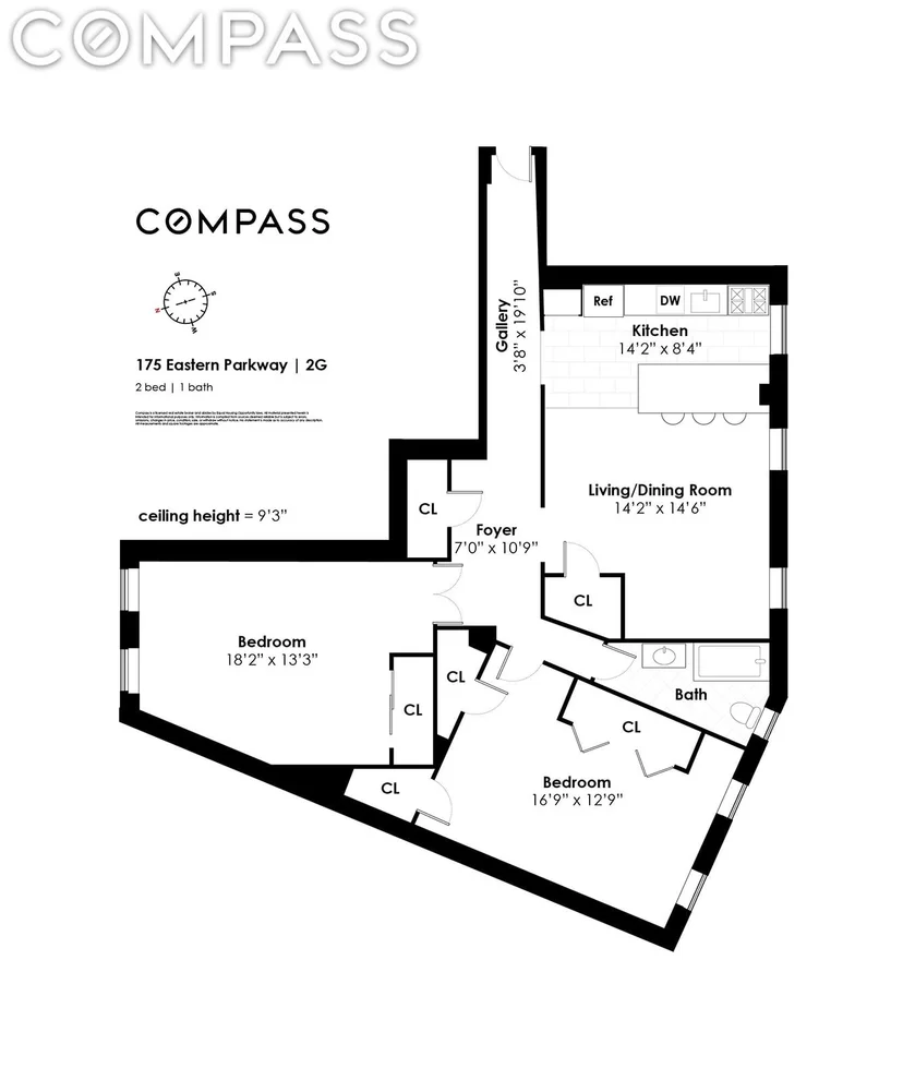 Unit for sale at 175 Eastern Parkway, Brooklyn, NY 11238