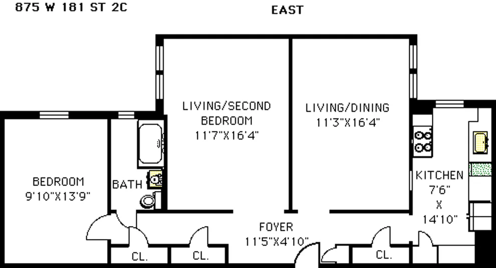 Unit for sale at 875 W 181ST Street, Manhattan, NY 10033
