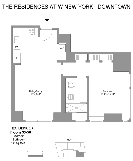 Unit for sale at 123 WASHINGTON Street, Manhattan, NY 10006