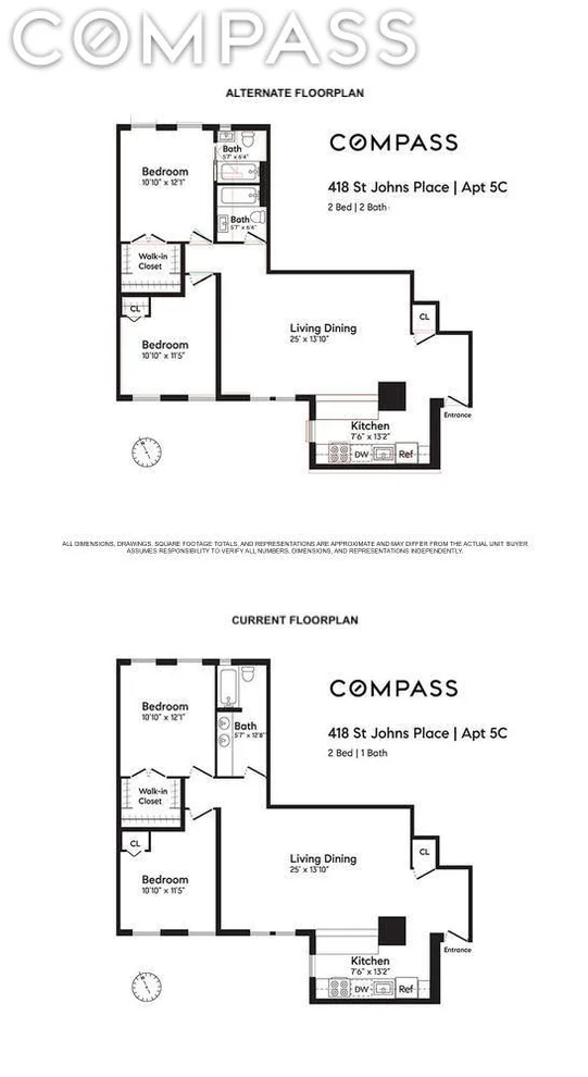 Unit for sale at 418 St Johns Place, Brooklyn, NY 11238