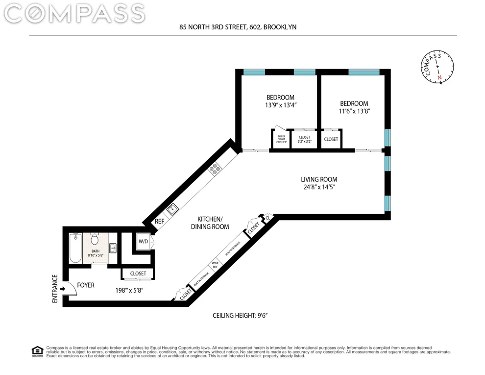 Unit for sale at 85 N 3rd Street, Brooklyn, NY 11249