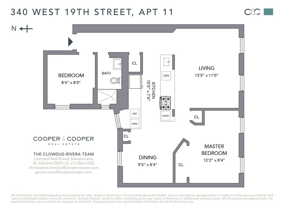 Unit for sale at 340 W 19th Street, Manhattan, NY 10011