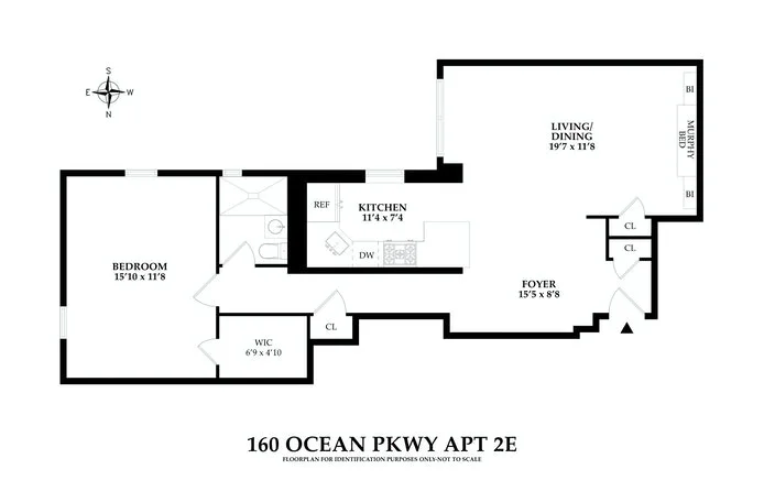 Unit for sale at 160 OCEAN Parkway, Brooklyn, NY 11218