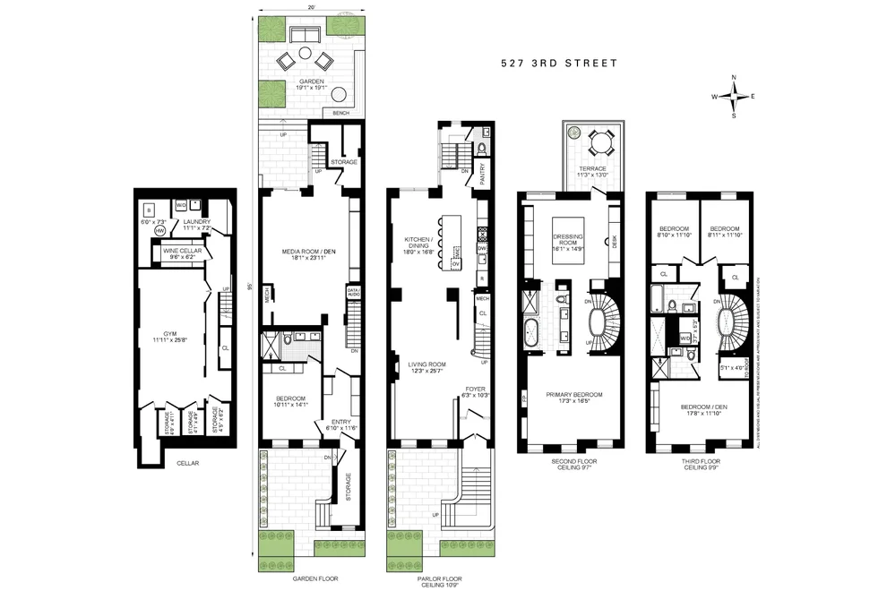 Unit for sale at 527 3rd Street, Brooklyn, NY 11215