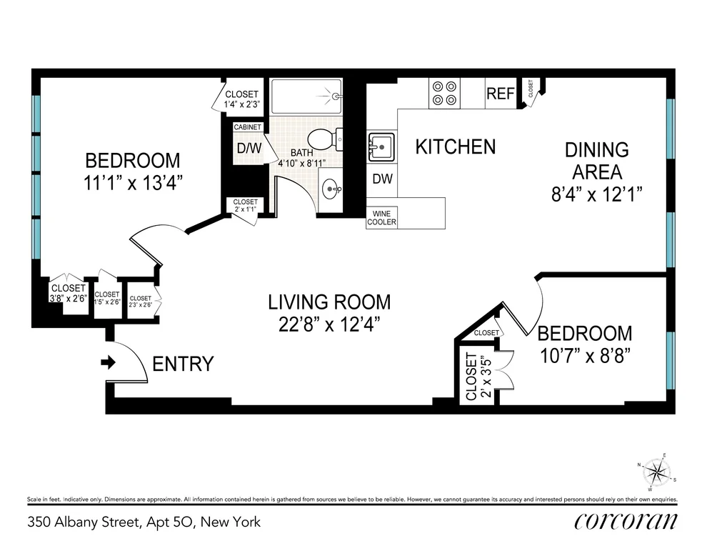 Unit for sale at 350 ALBANY Street, Manhattan, NY 10280