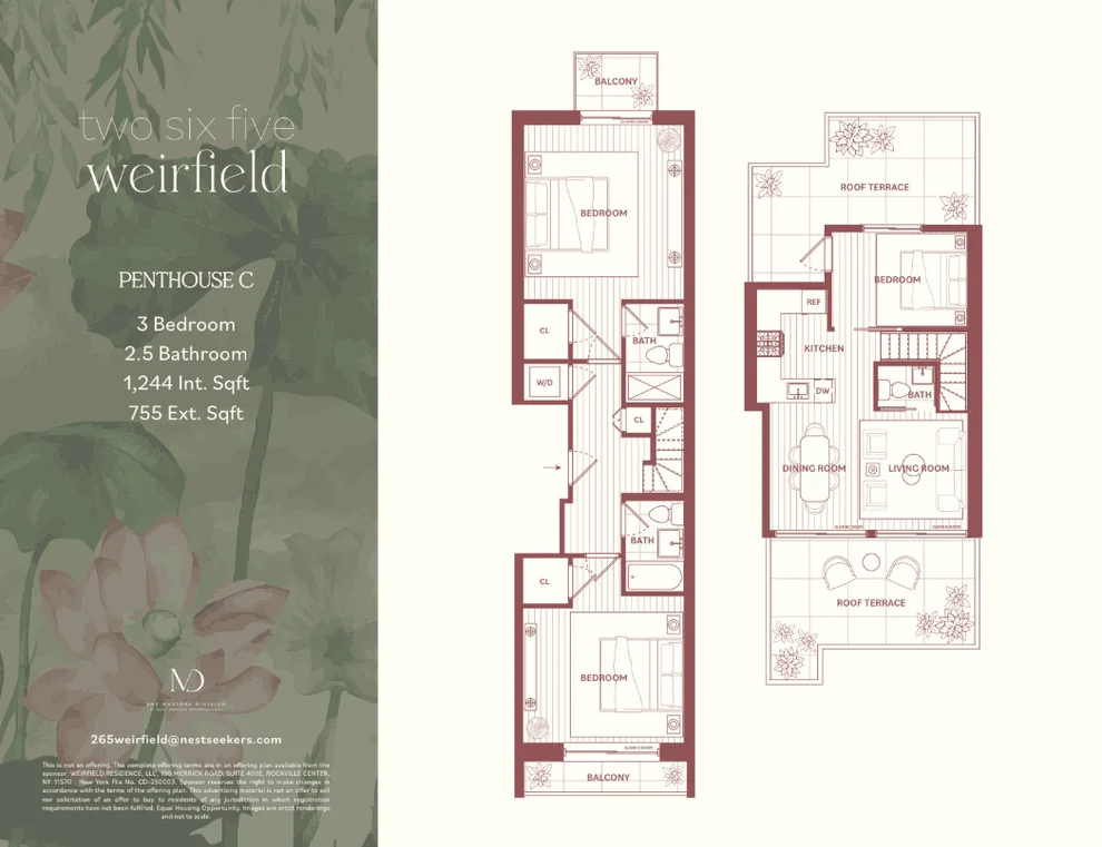 Unit for sale at 265 Weirfield Street, Brooklyn, NY 11221
