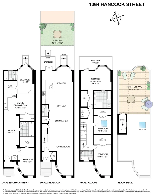 Unit for sale at 1364 HANCOCK Street, Brooklyn, NY 11237