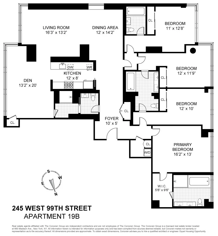 Unit for sale at 245 W 99TH Street, Manhattan, NY 10025