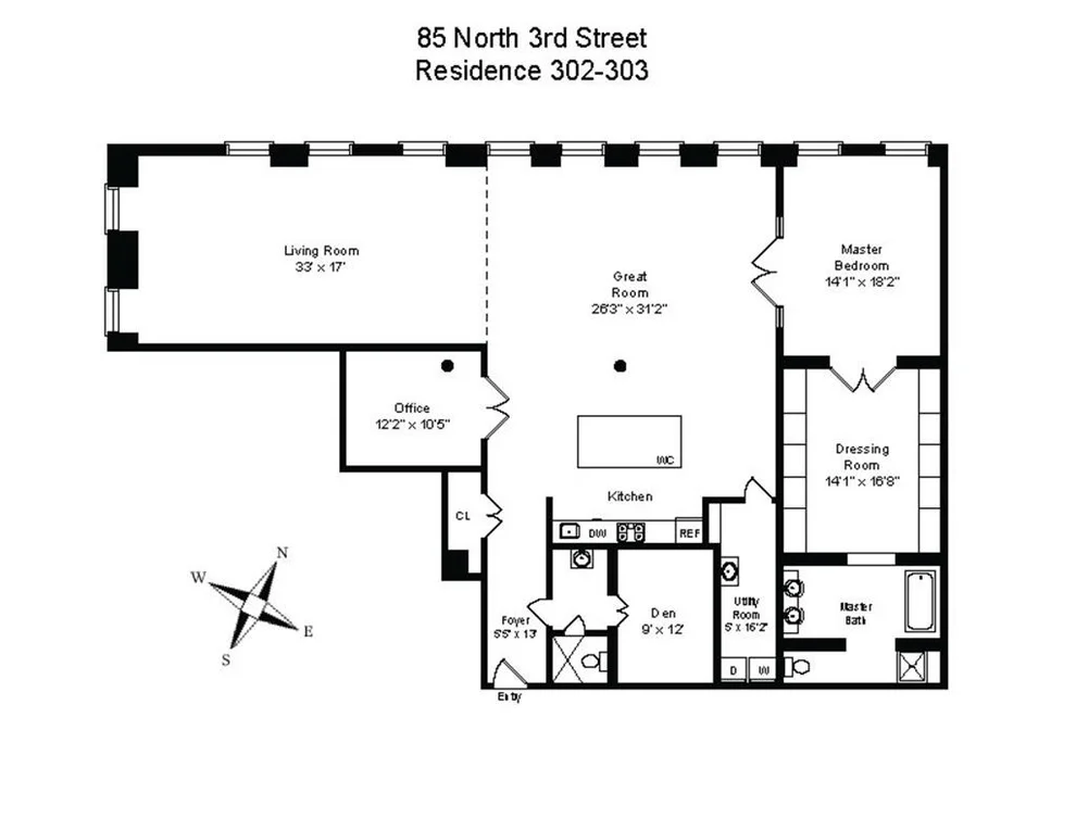 Unit for sale at 85 N 3rd Street, Brooklyn, NY 11249
