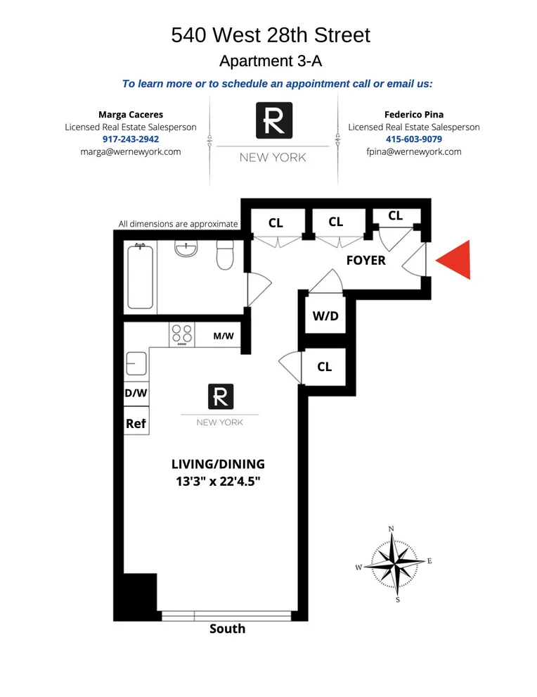 Unit for sale at 540 W 28th Street, Manhattan, NY 10001
