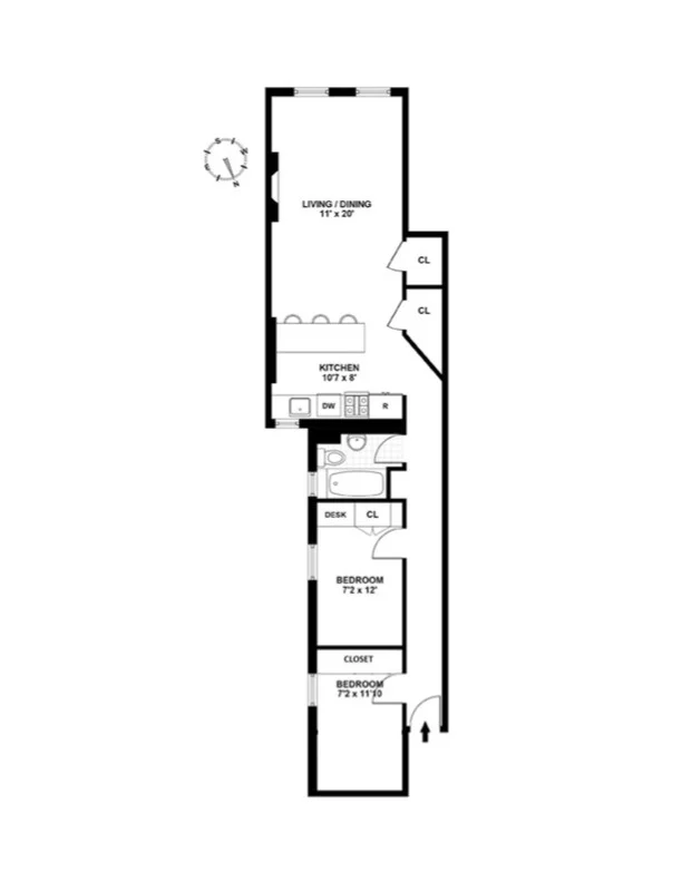 Unit for sale at 223 W 21st Street, Manhattan, NY 10011