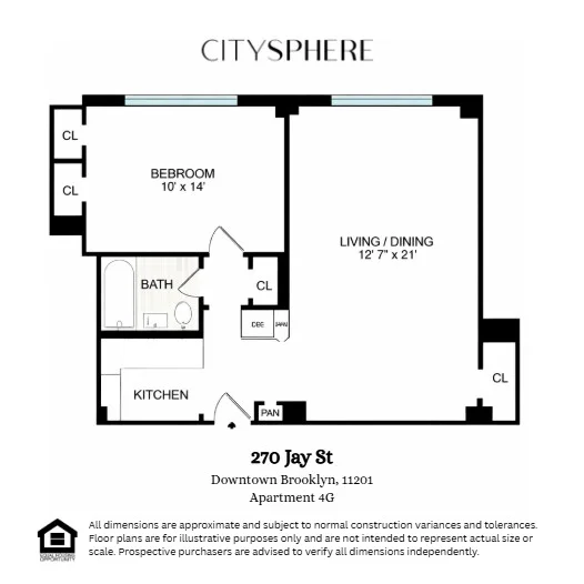 Unit for sale at 270 JAY Street, Brooklyn, NY 11201
