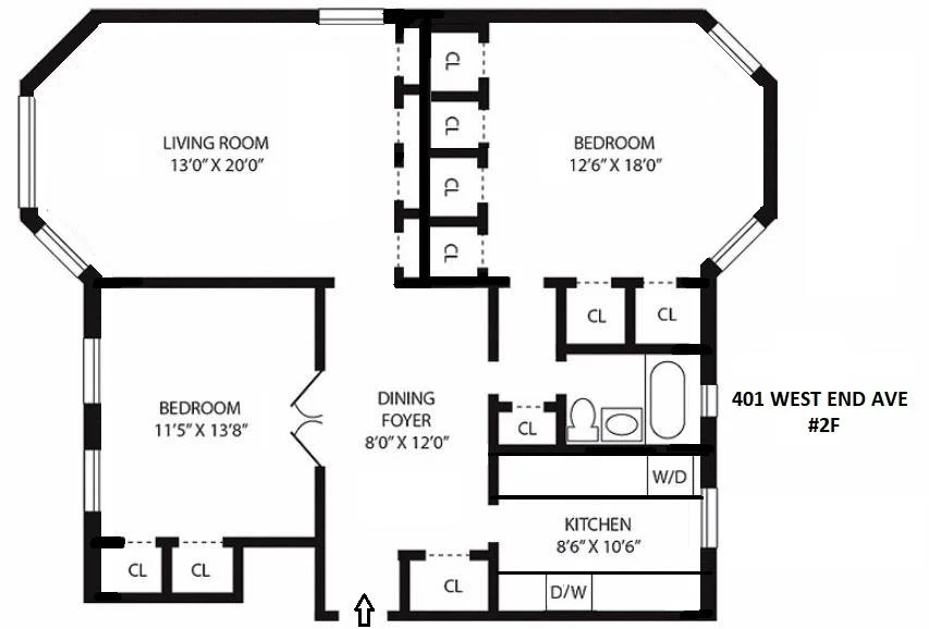 Unit for sale at 401 W End Avenue, Manhattan, NY 10024