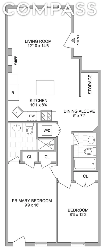 Unit for sale at 41 Park Place, Brooklyn, NY 11217