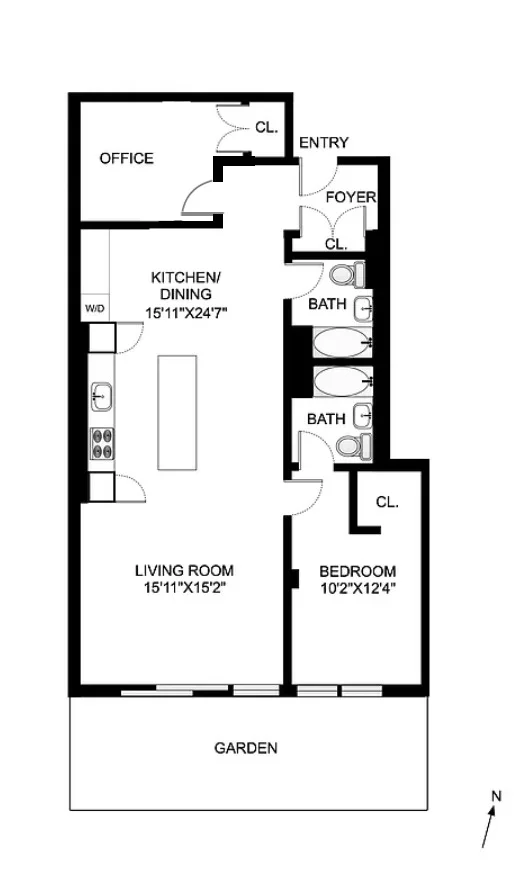 Unit for sale at 192 WATER Street, Brooklyn, NY 11201