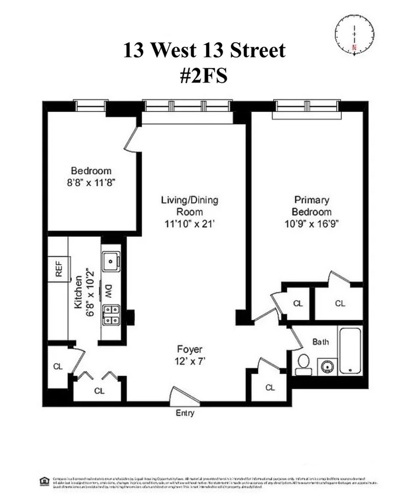 Unit for sale at 13 W 13TH Street, Manhattan, NY 10011