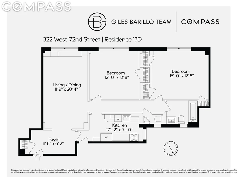 Unit for sale at 322 W 72nd Street, Manhattan, NY 10023