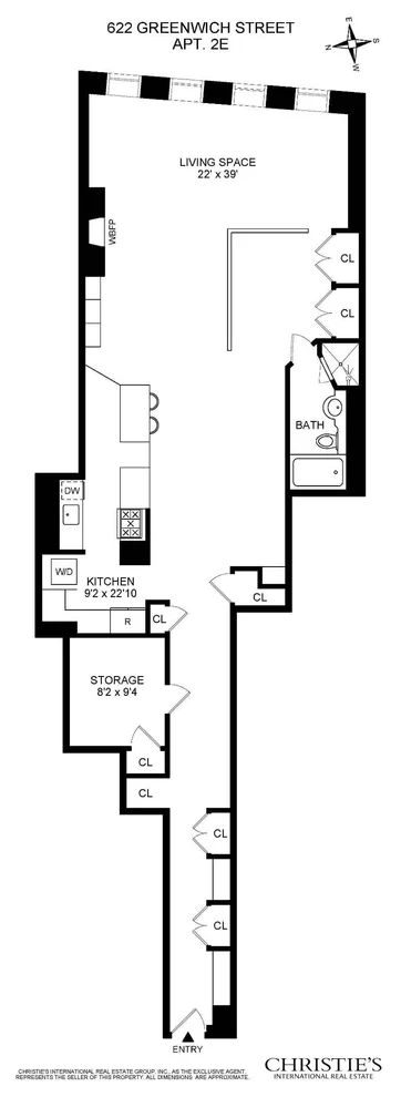 Unit for sale at 622 Greenwich Street, Manhattan, NY 10014