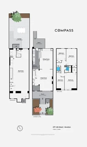 Unit for sale at 579 16th Street, Brooklyn, NY 11215