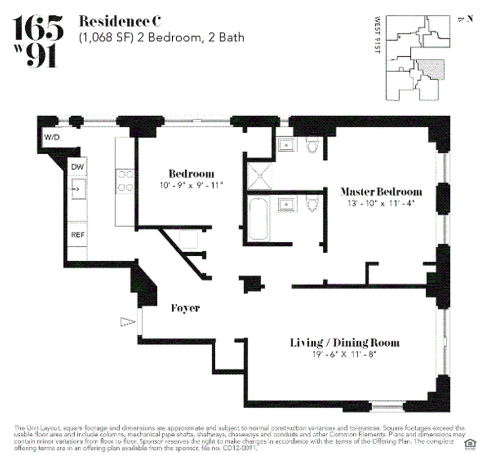 Unit for sale at 165 W 91st Street, Manhattan, NY 10025
