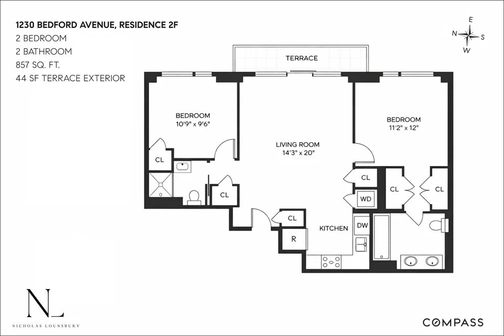 Unit for sale at 1230 Bedford Avenue, Brooklyn, NY 11216