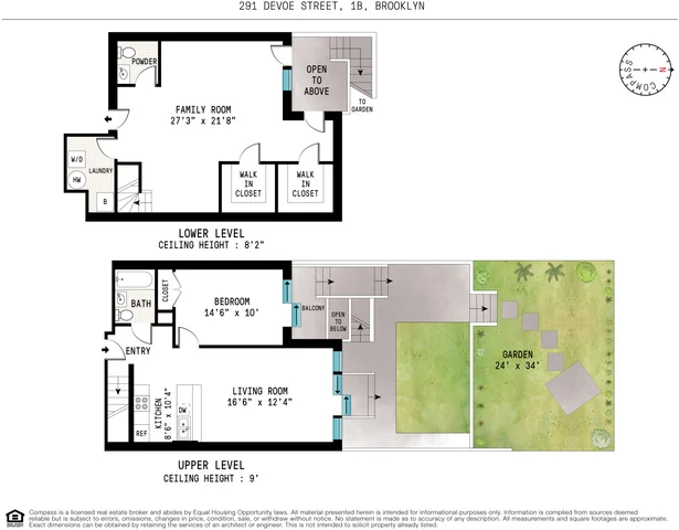 Unit for sale at 291 Devoe Street, Brooklyn, NY 11211