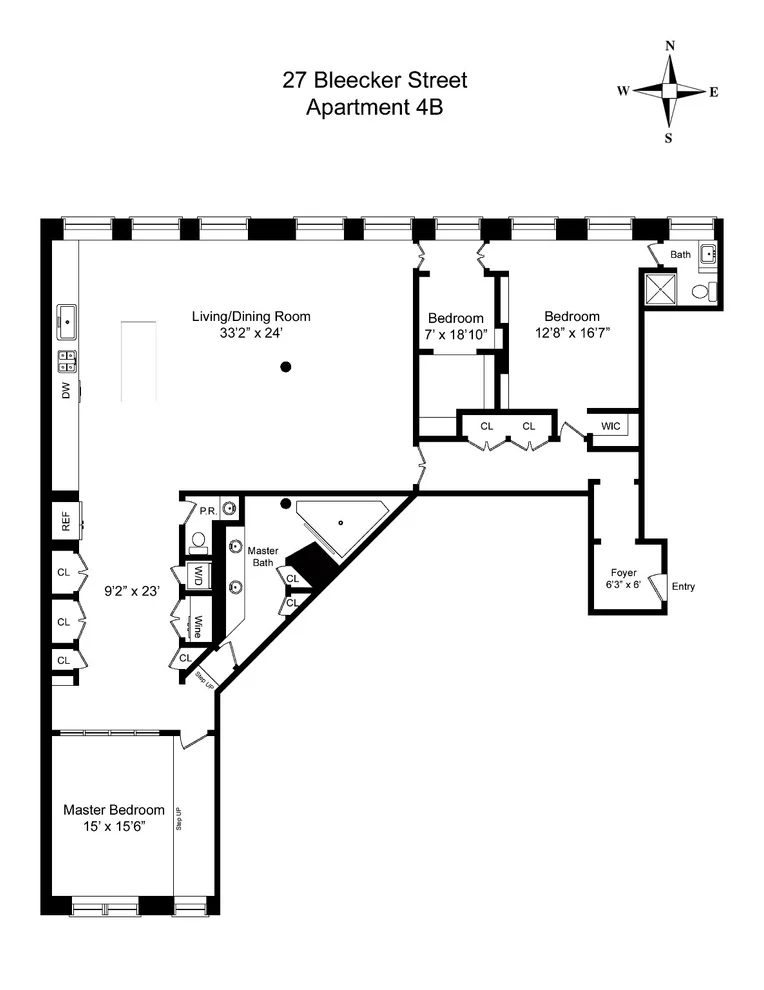 Unit for sale at 27 BLEECKER Street, Manhattan, NY 10012