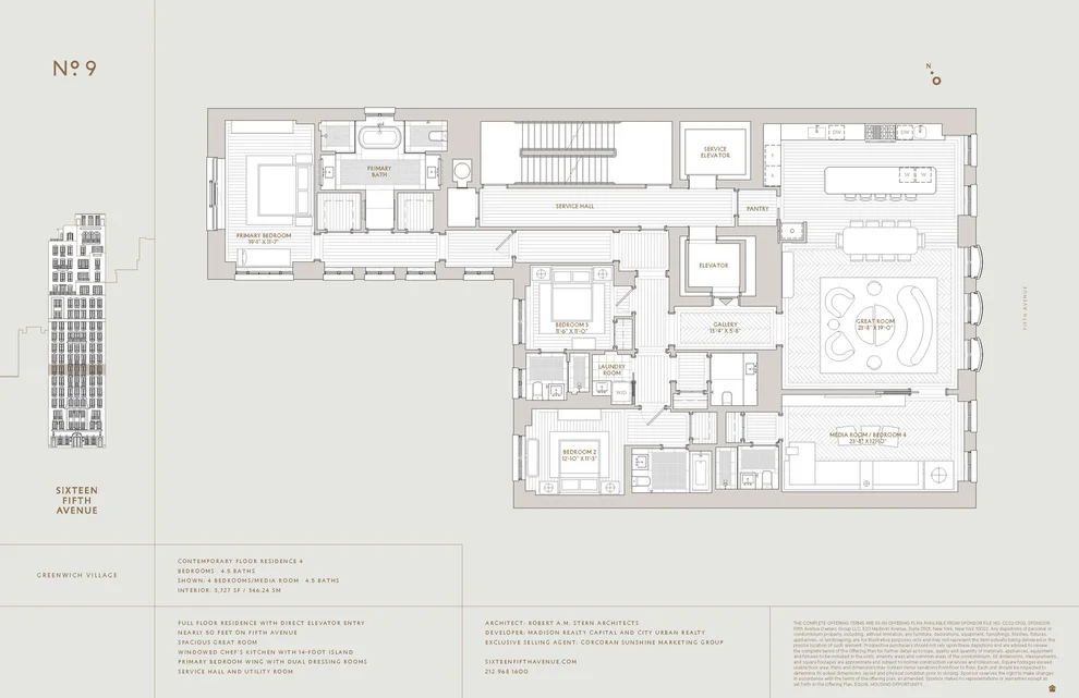 Unit for sale at 16 5TH Avenue, Manhattan, NY 10011