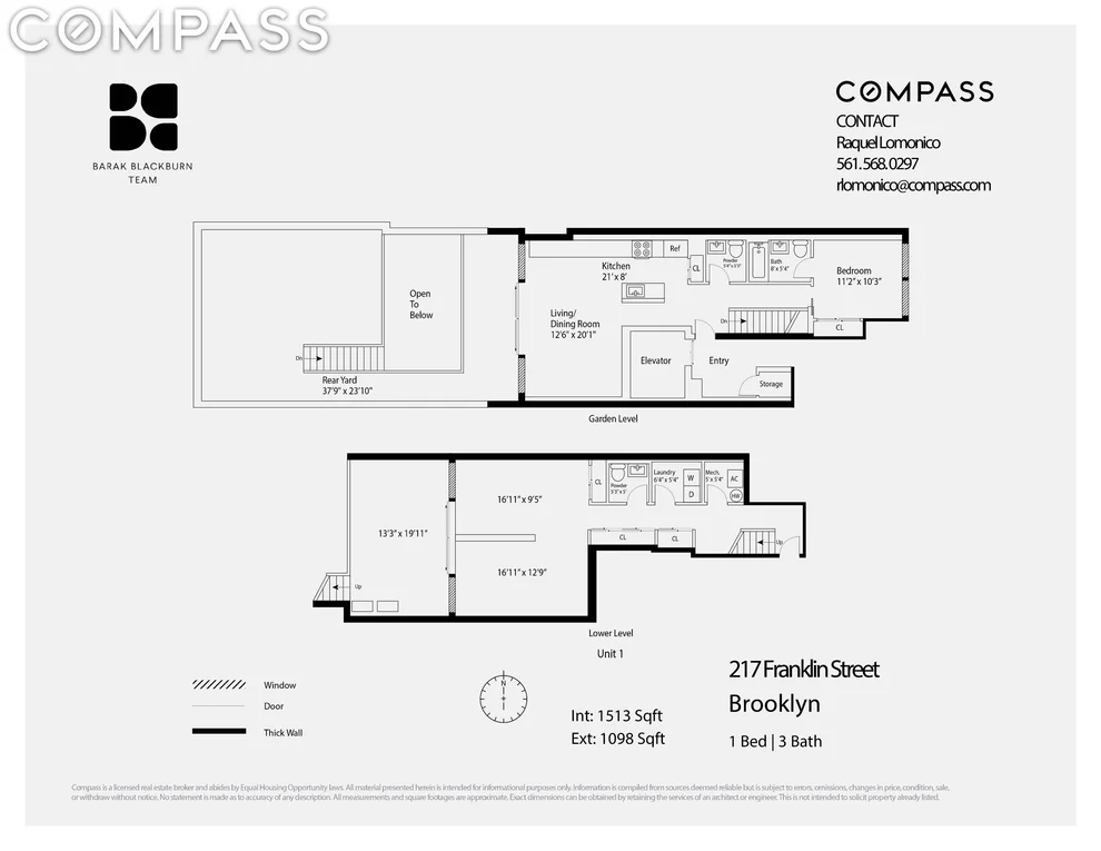 Unit for sale at 217 Franklin Street, Brooklyn, NY 11222