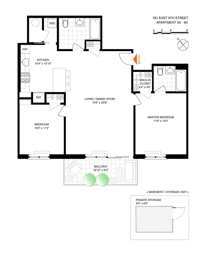 Unit for sale at 781 E 9th Street, Brooklyn, NY 11230