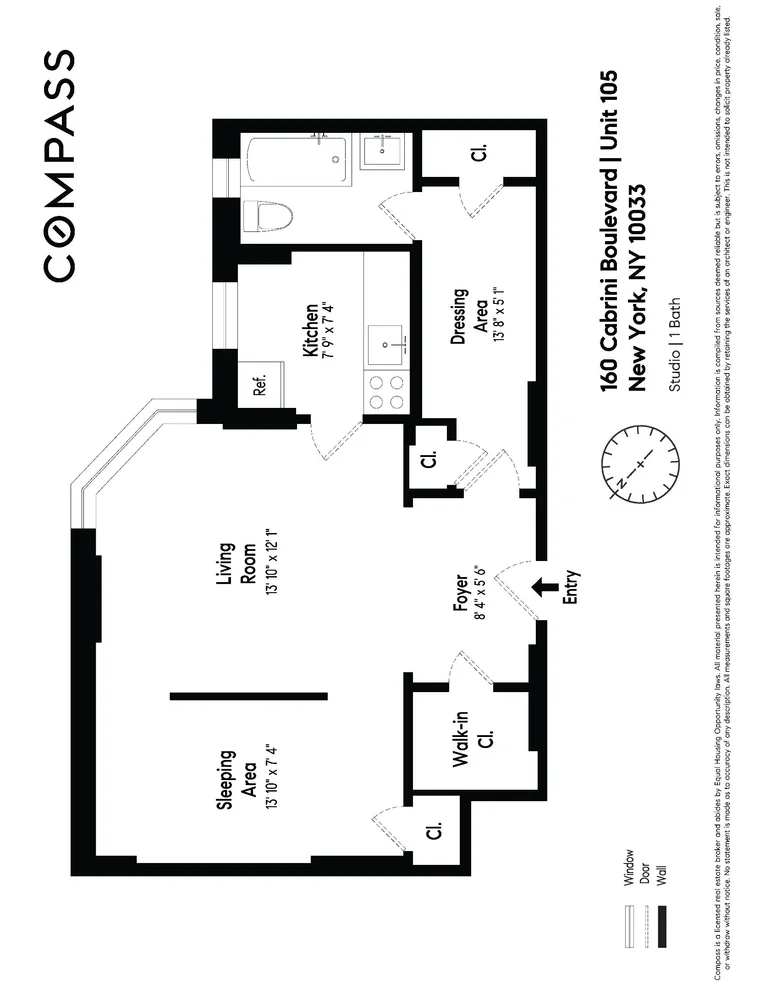 Unit for sale at 160 Cabrini Boulevard, Manhattan, NY 10033