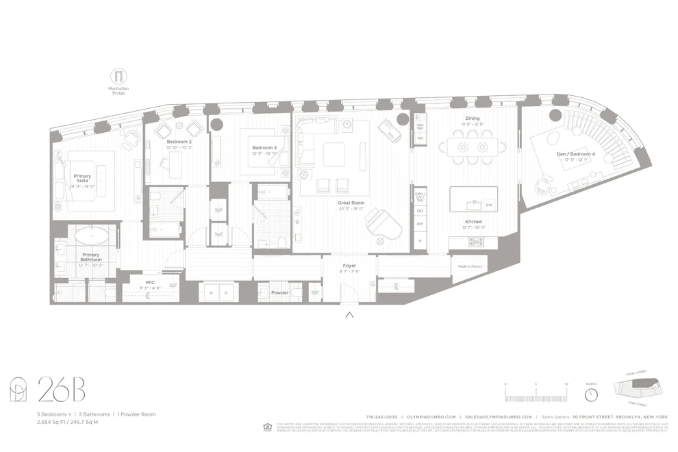Unit for sale at 30 Front Street, Brooklyn, NY 11201