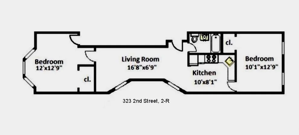 Unit for sale at 323 2nd Street, Brooklyn, NY 11215